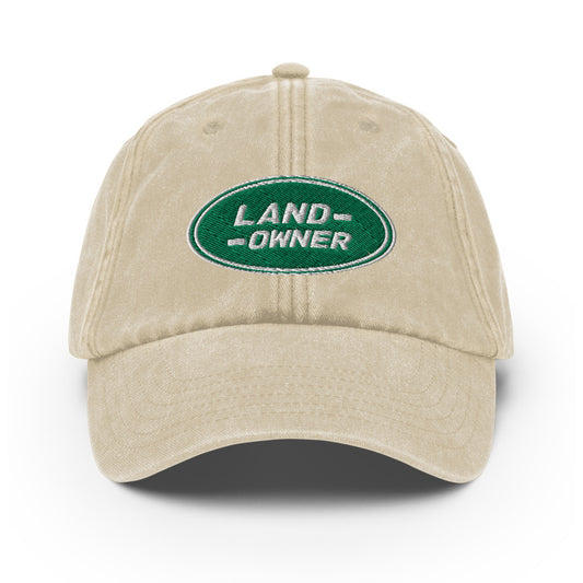 Land Owner, Vintage Hat