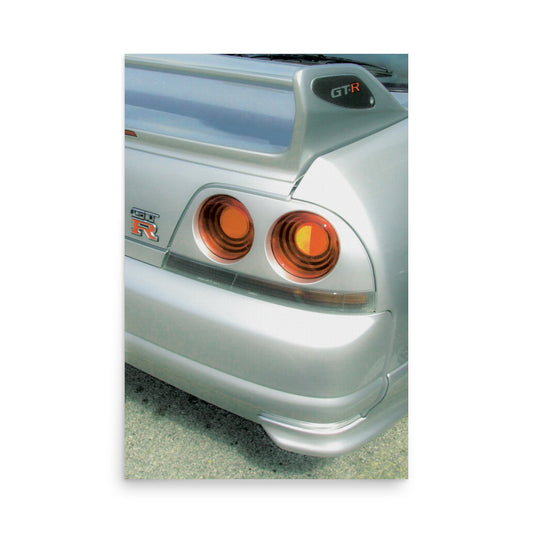 JDM Summer 90's Edition R33 GTR, MattePoster