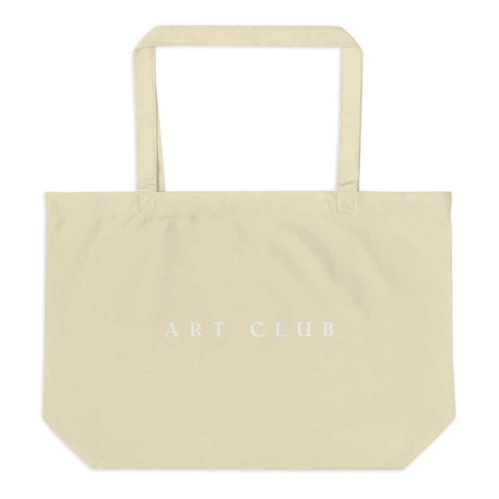 Art Club, Large organic tote bag